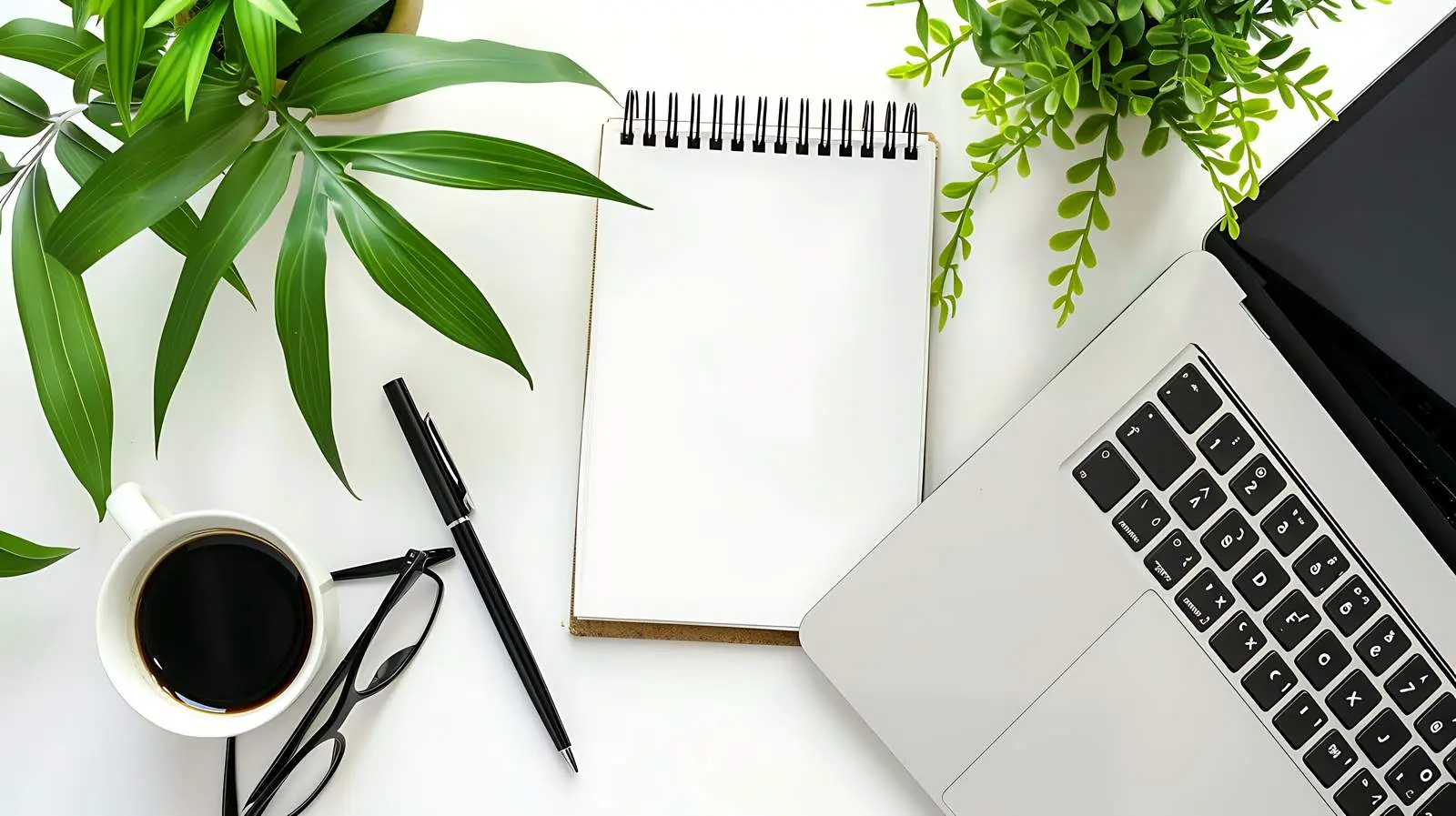 Home Office Desk Workspace with Smartphone — free download from Dotvec