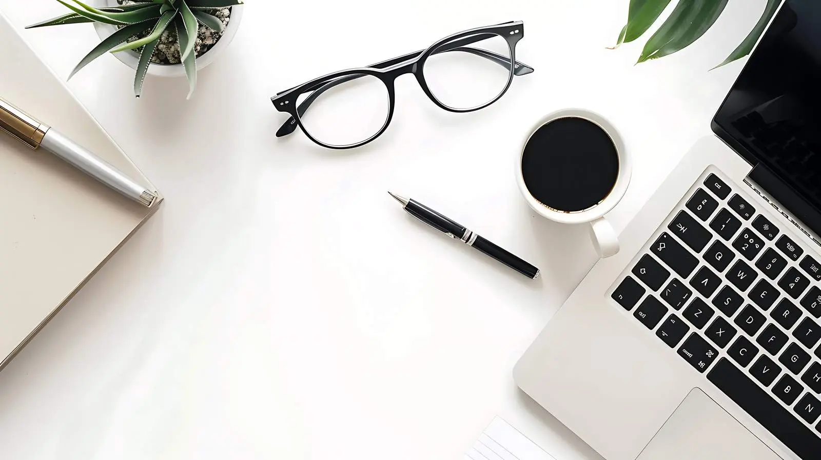 Modern Home Office Desk Workspace — free download from Dotvec