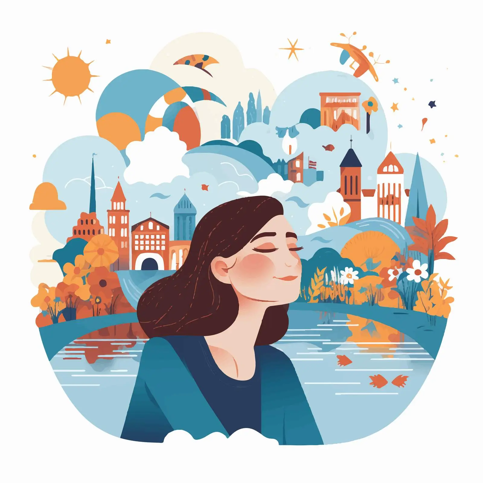 Homeland Concept: Town and City Memories — free download from Dotvec