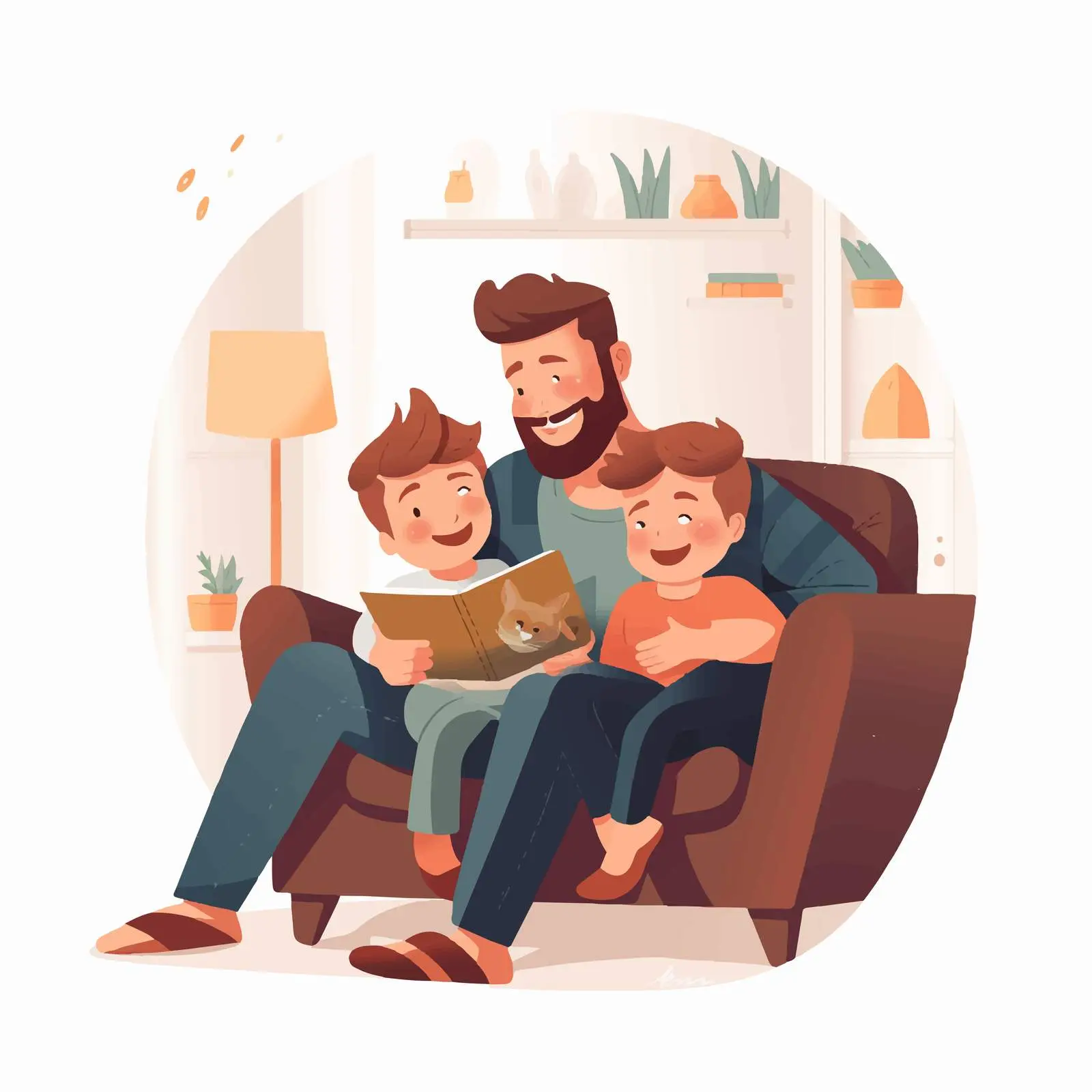 Loving Family Moments of Same-Sex Married Couple — free download from Dotvec