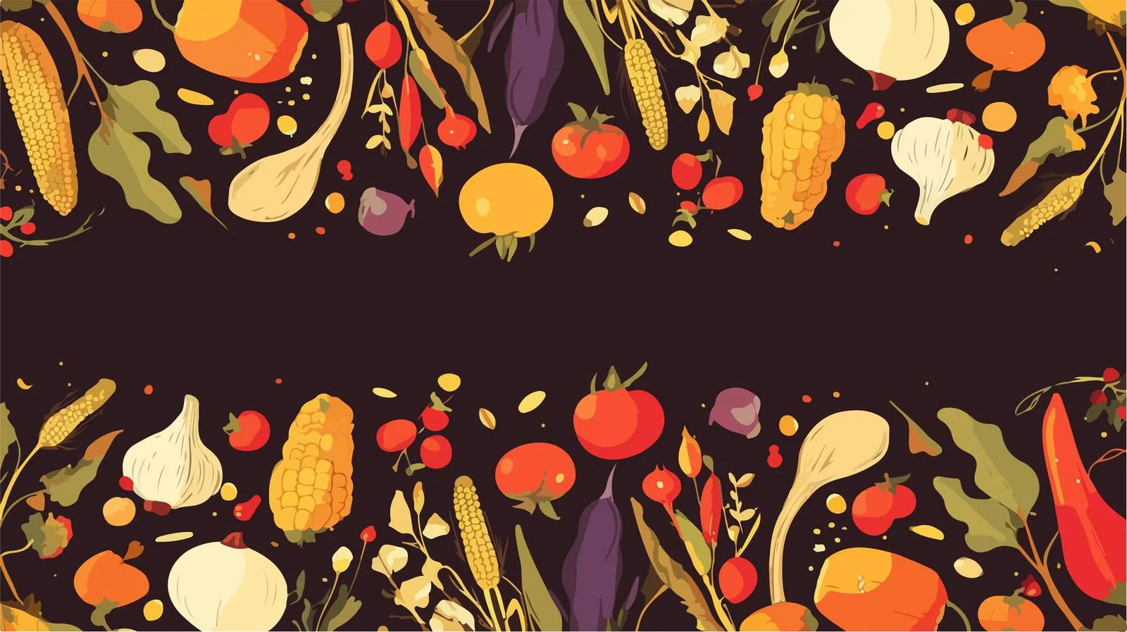 Bountiful Harvest Crops Banner Templates — free download from Dotvec
