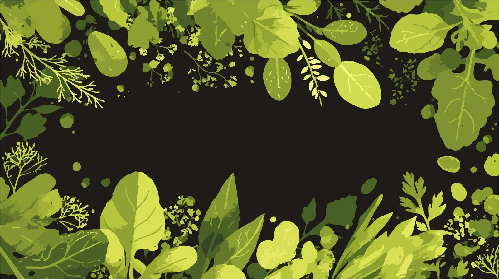 Fresh Green Vegetable Banner Templates Design — free download from Dotvec