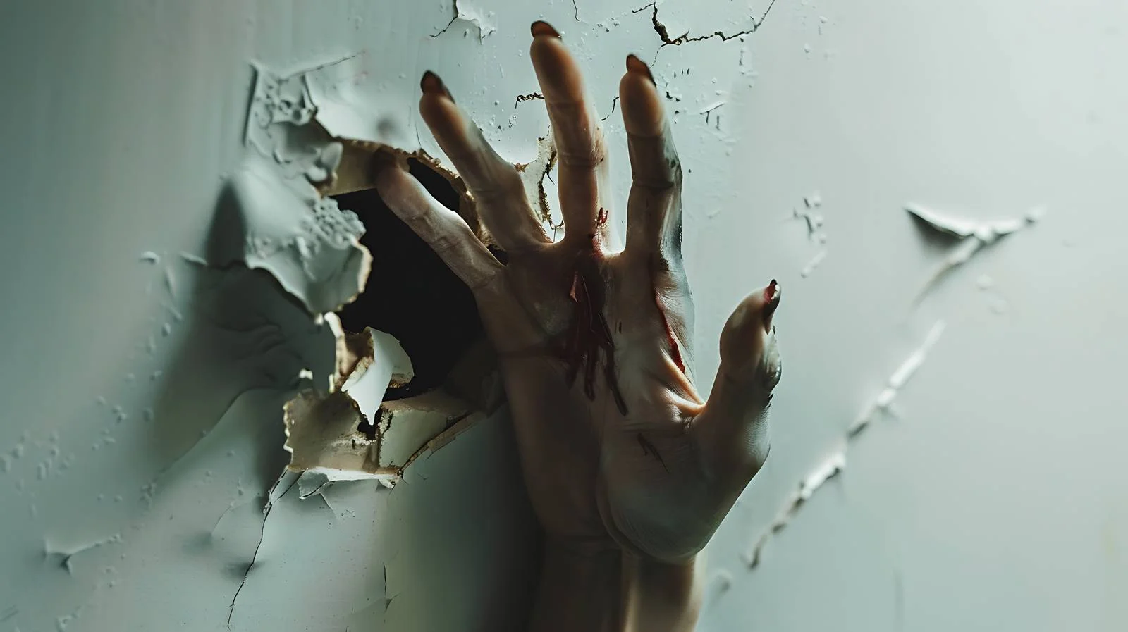 Horror Scene Woman Scary Hand Abandoned — free download from Dotvec