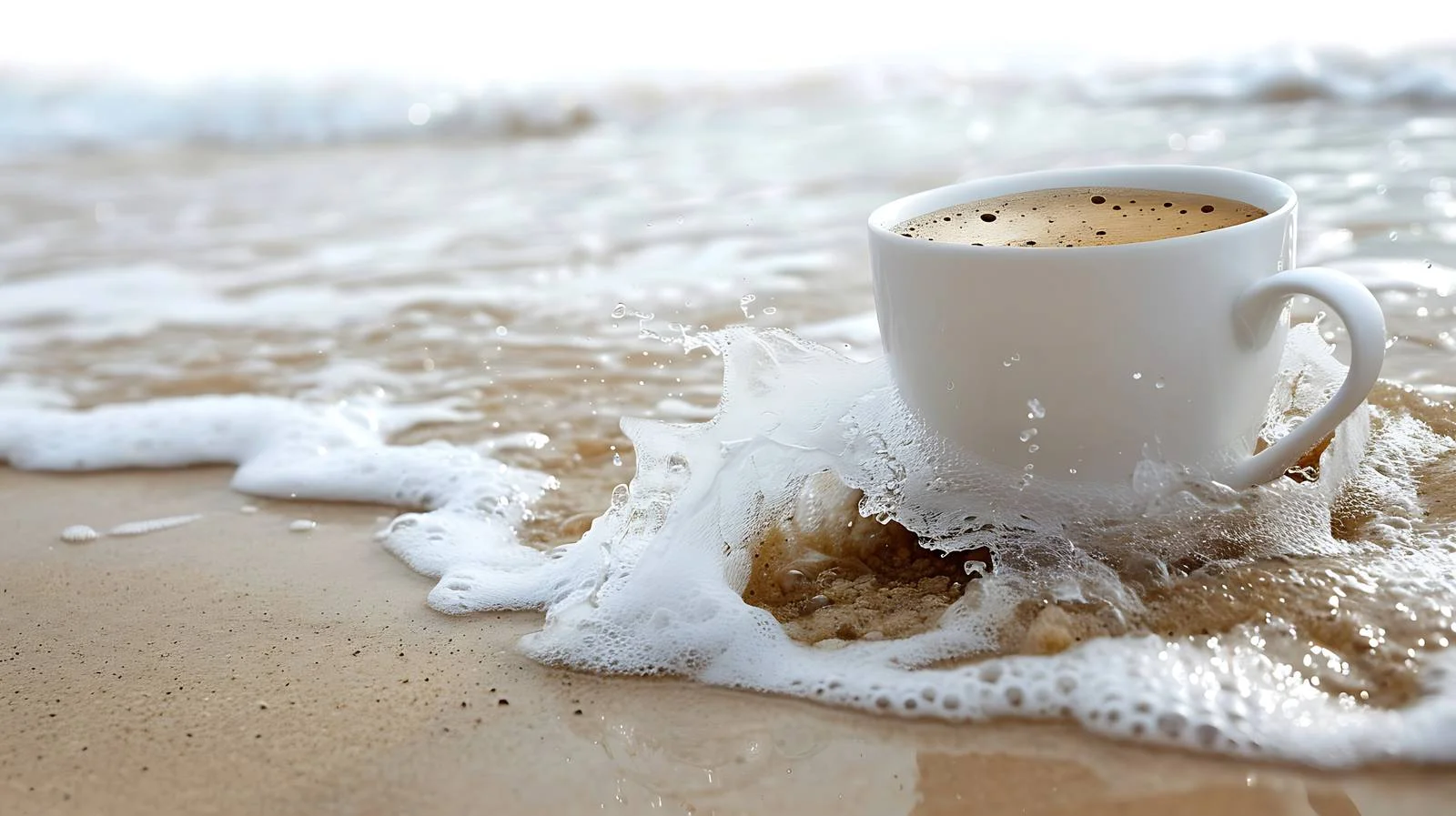 Serenity Brew: Coffee on Beach — free download from Dotvec