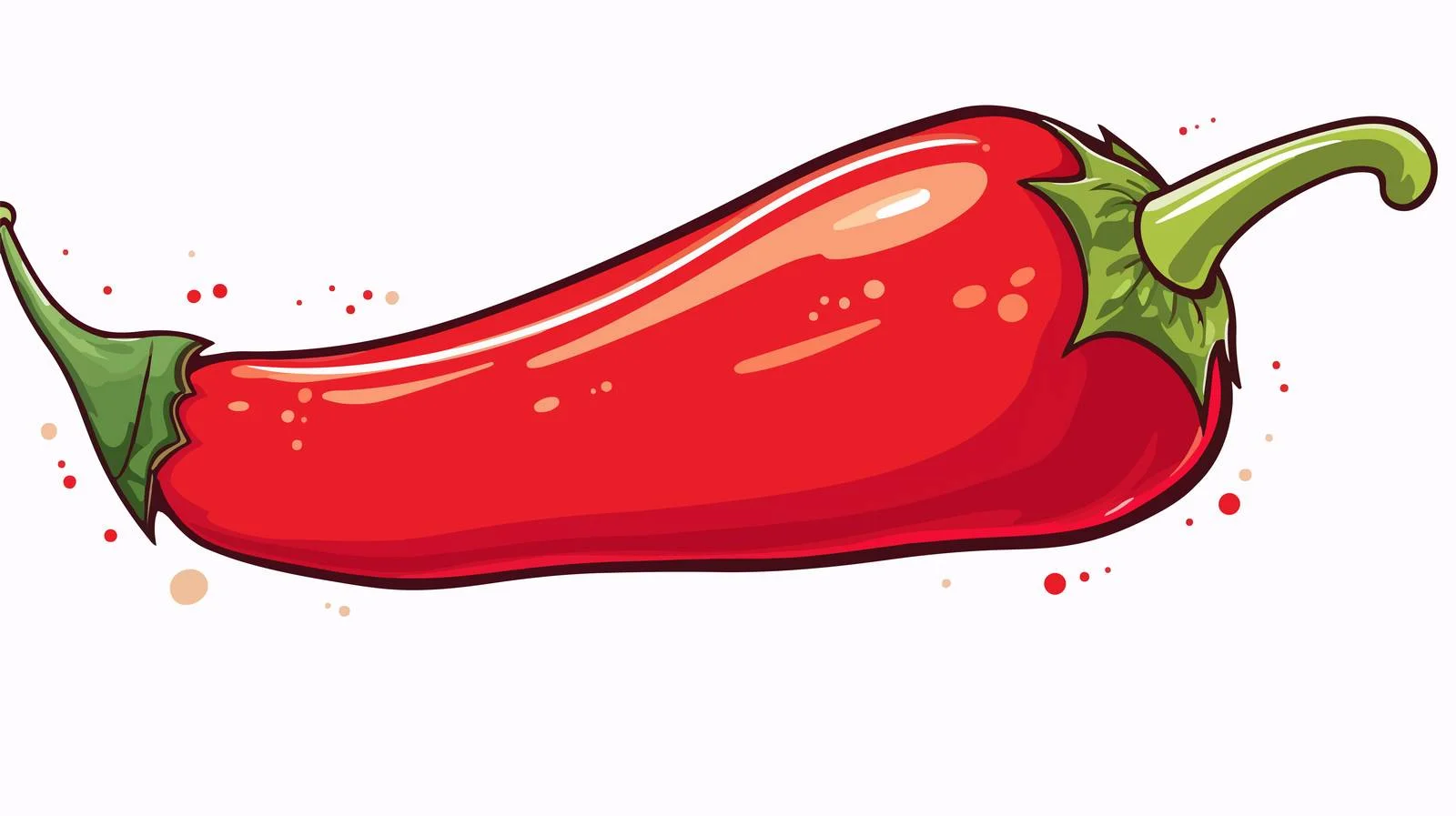 Vibrant Chilli Pepper Texture Illustration — free download from Dotvec
