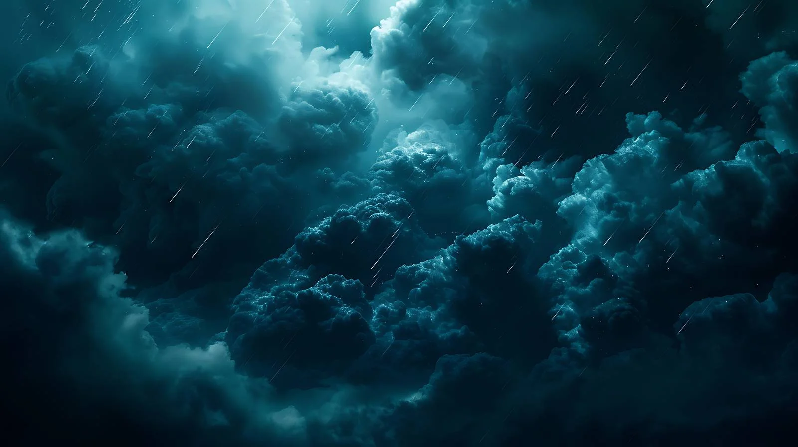 Massive thunderstorm strikes under night sky — free download from Dotvec