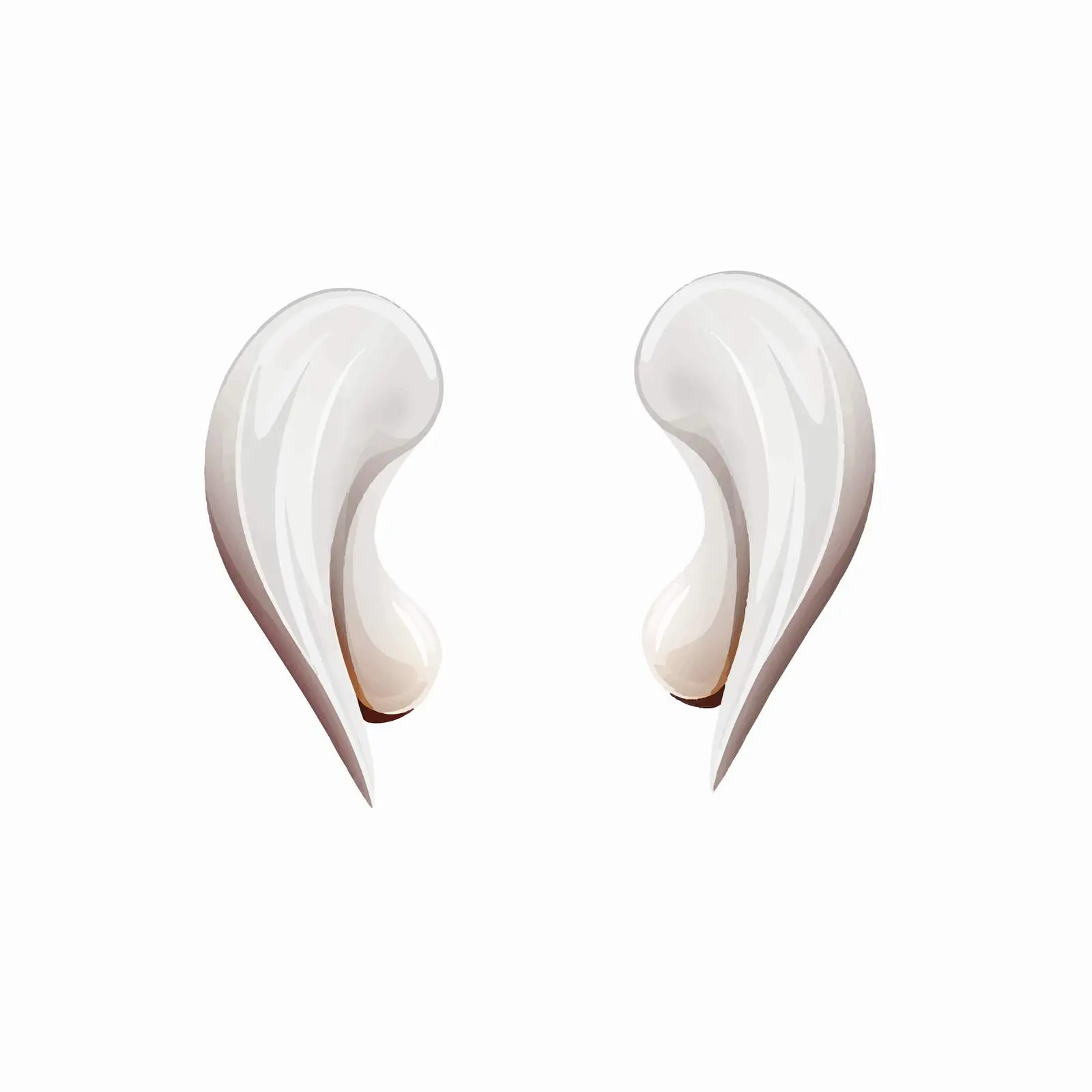 Human Ear Vector Illustration on White Background — free download from Dotvec