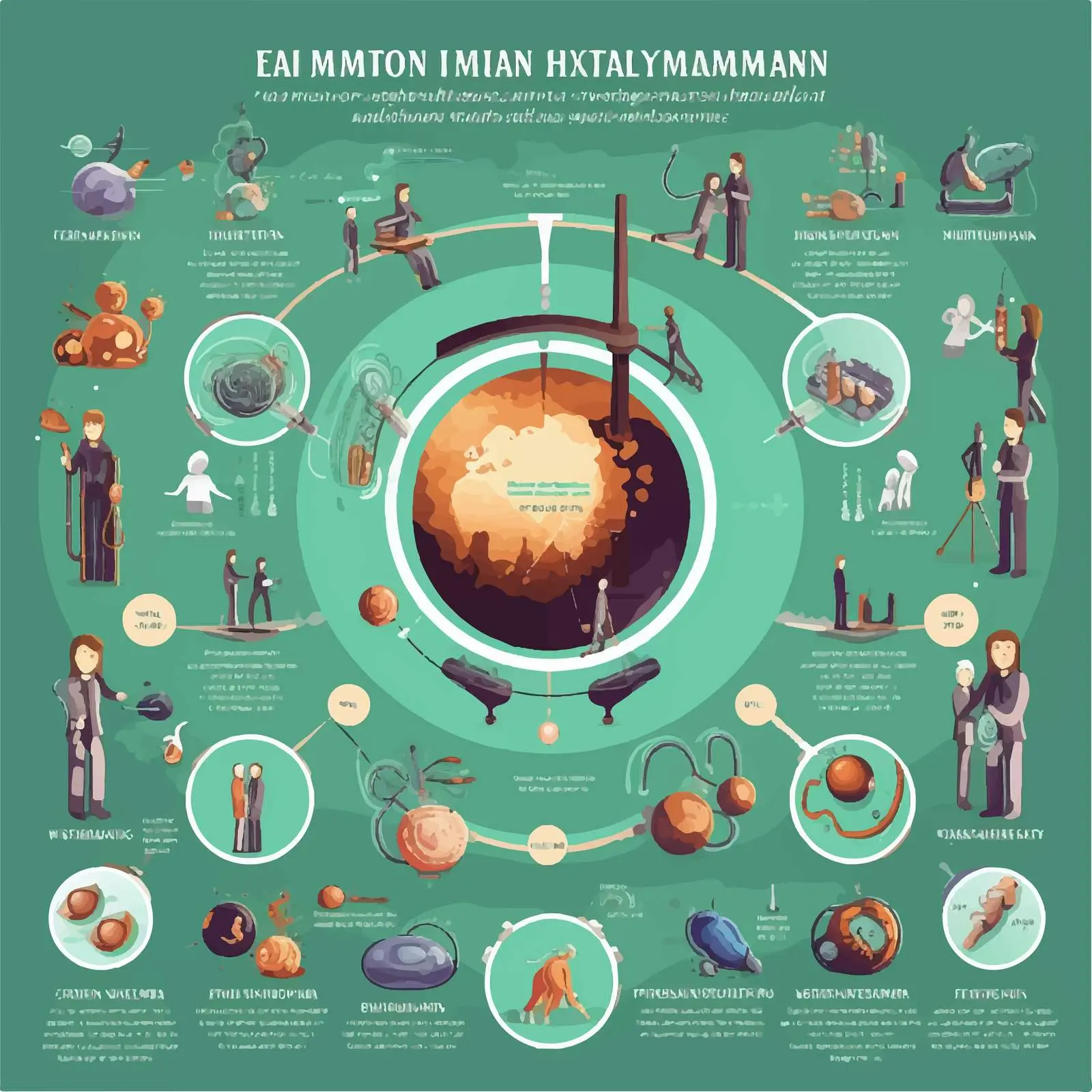 Human Embryonic Development and Fertilization Vectors – free development stages image from Dotvec