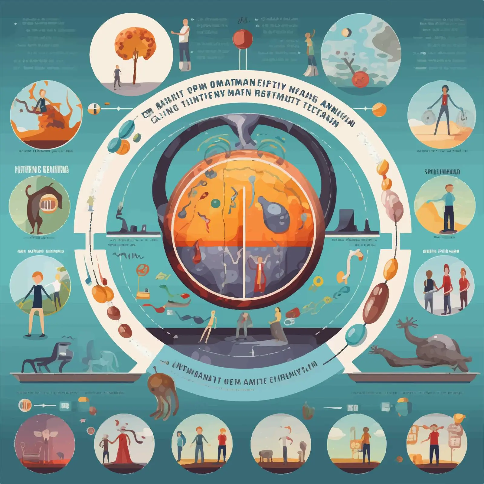Human Embryonic Development and Fertilization Infographic – free gestation image from Dotvec