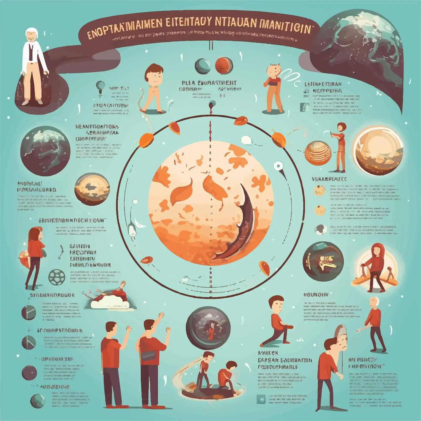 Human Embryonic Development and Fertilization Infographic – free gestation image from Dotvec