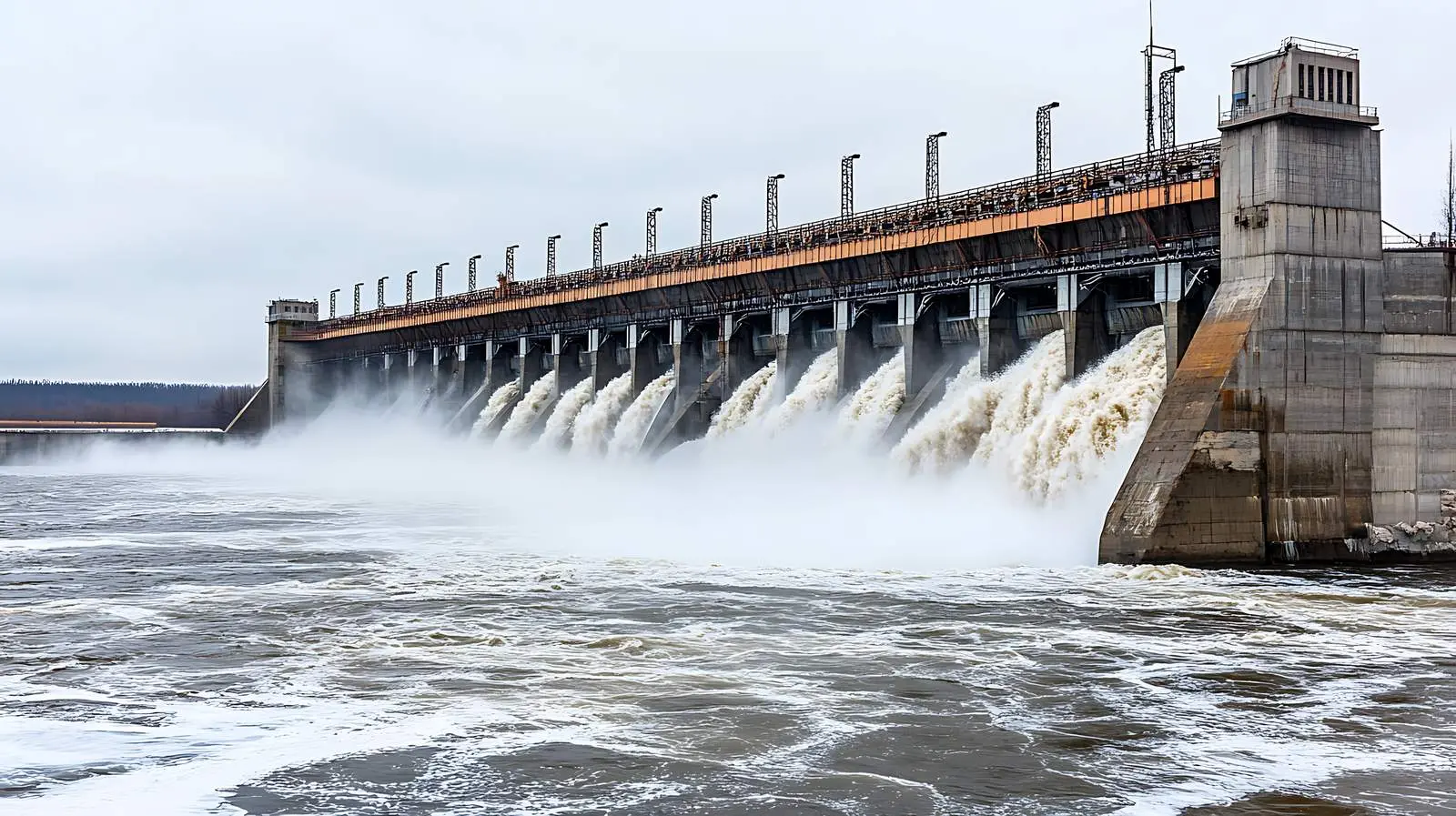 Hydroelectric Power Station on the Dnepr River — free download from Dotvec