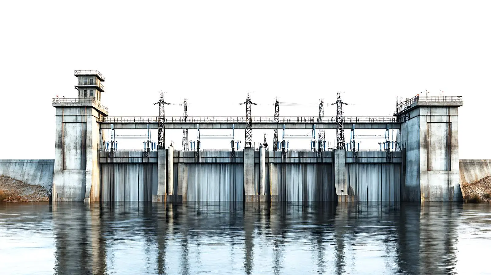 Hydroelectric Power Station on the Dnepr River — free download from Dotvec