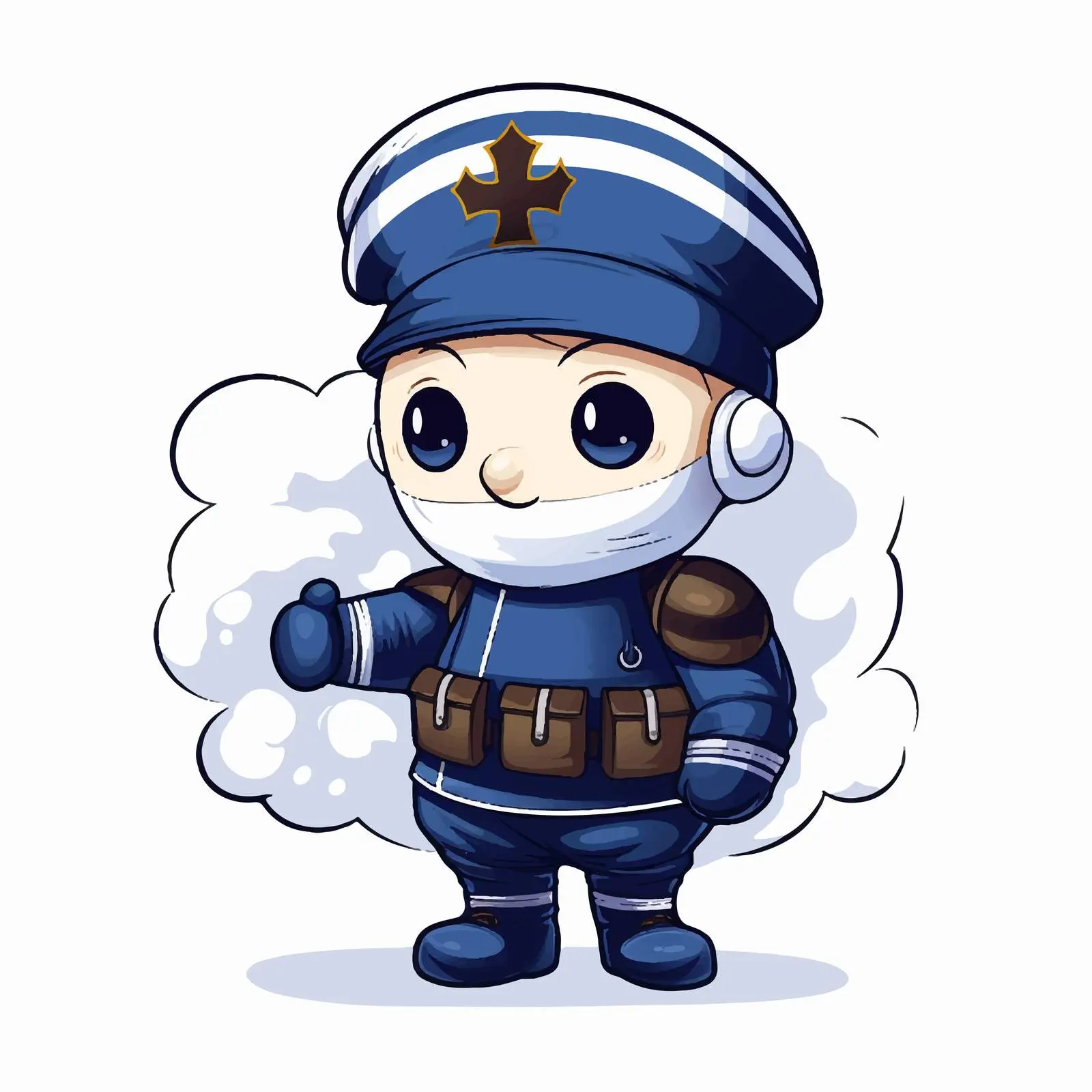 Patriotic Finland Cartoon Vector Bundle — free download from Dotvec