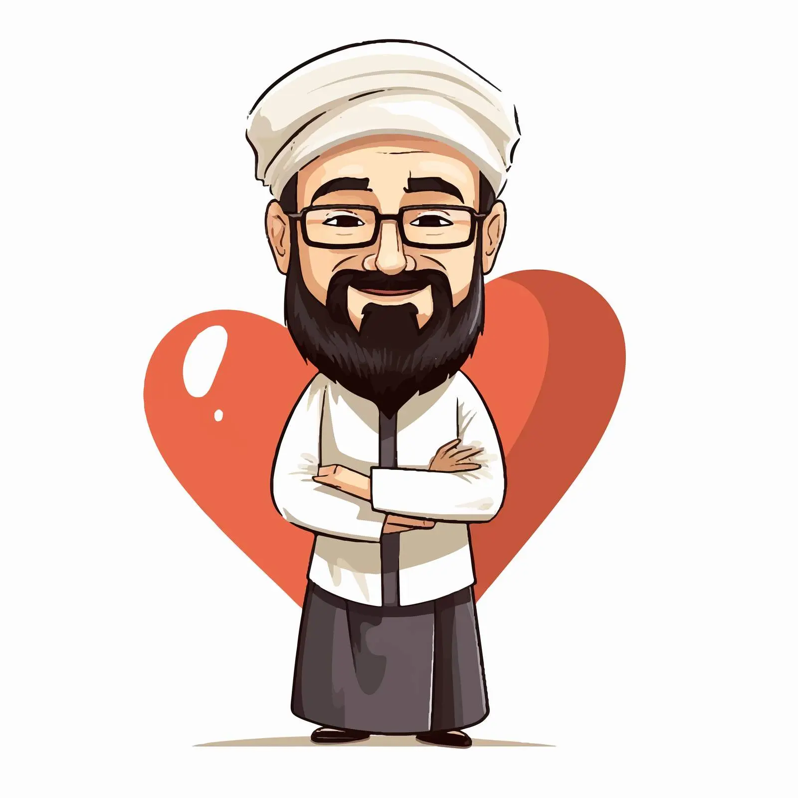 I Love Iraq Patriotic Cartoon Vector Bundle — free download from Dotvec