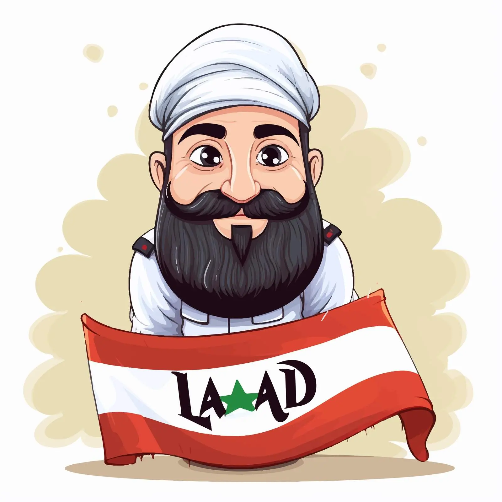 Patriotic Iraq Cartoon Vector Design Bundle — free download from Dotvec