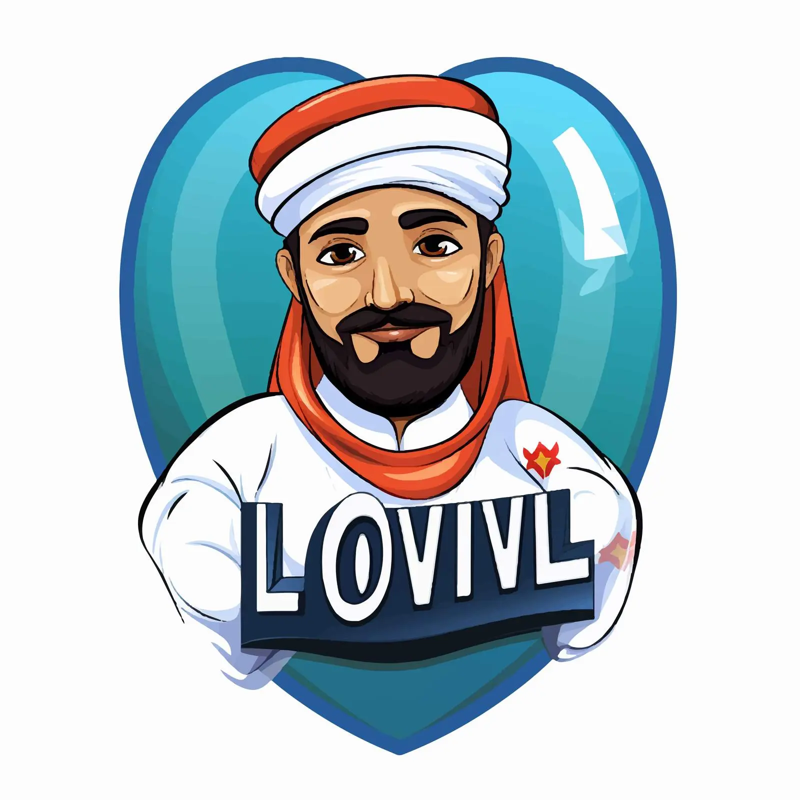 I Love Kuwait Patriotic Cartoon Vector Bundle — free download from Dotvec