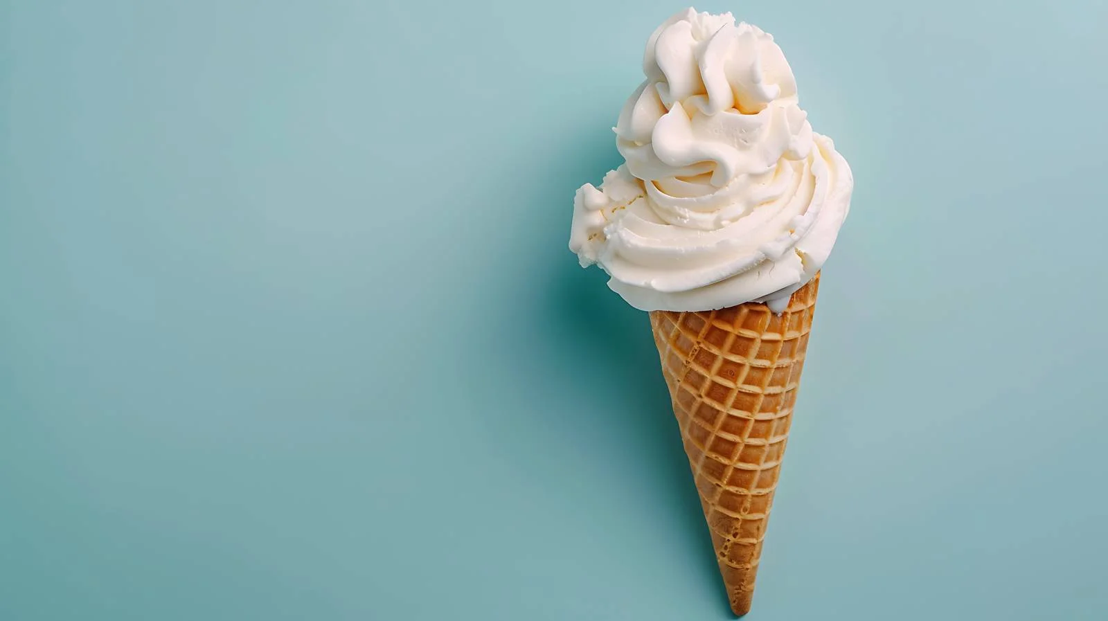 Refreshing Ice Cream on Blue Background — free download from Dotvec