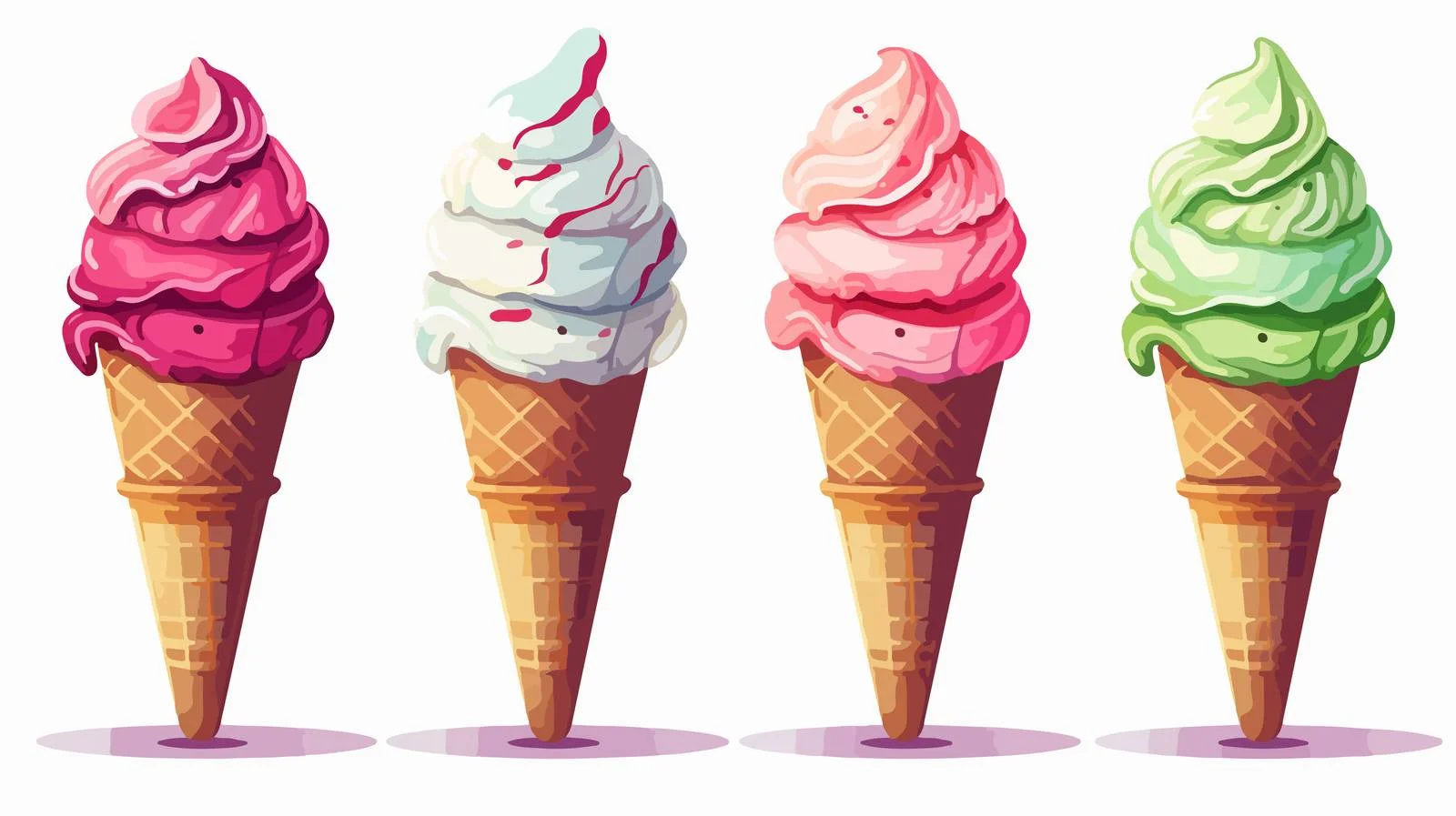 High-Quality Cartoon Ice Cream — free download from Dotvec