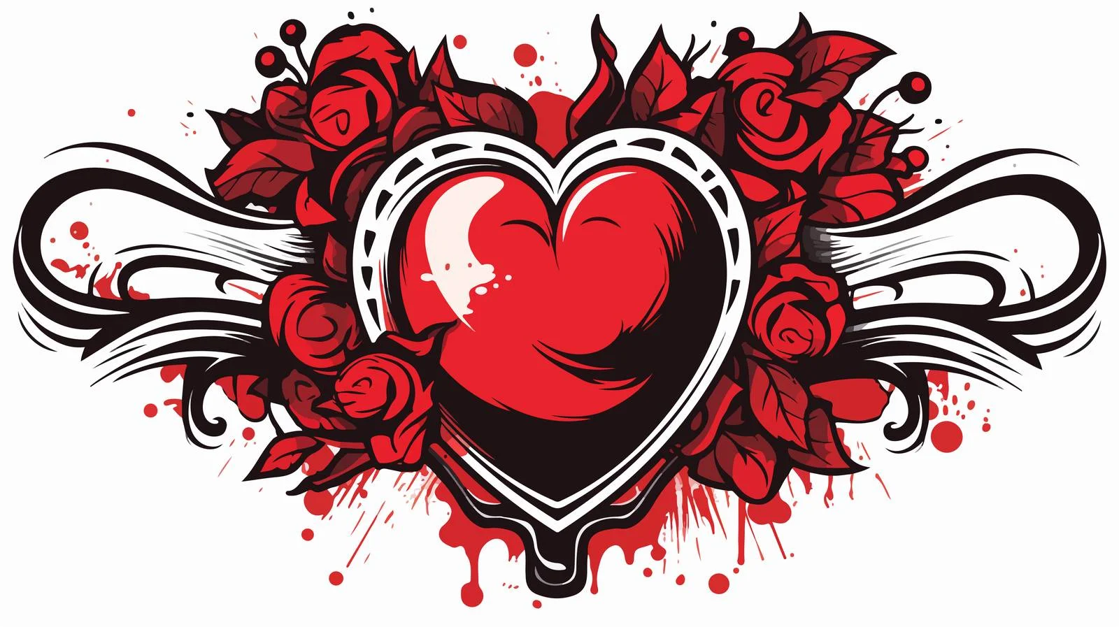 Iconic Distressed Sticker Tattoo Style Image — free download from Dotvec