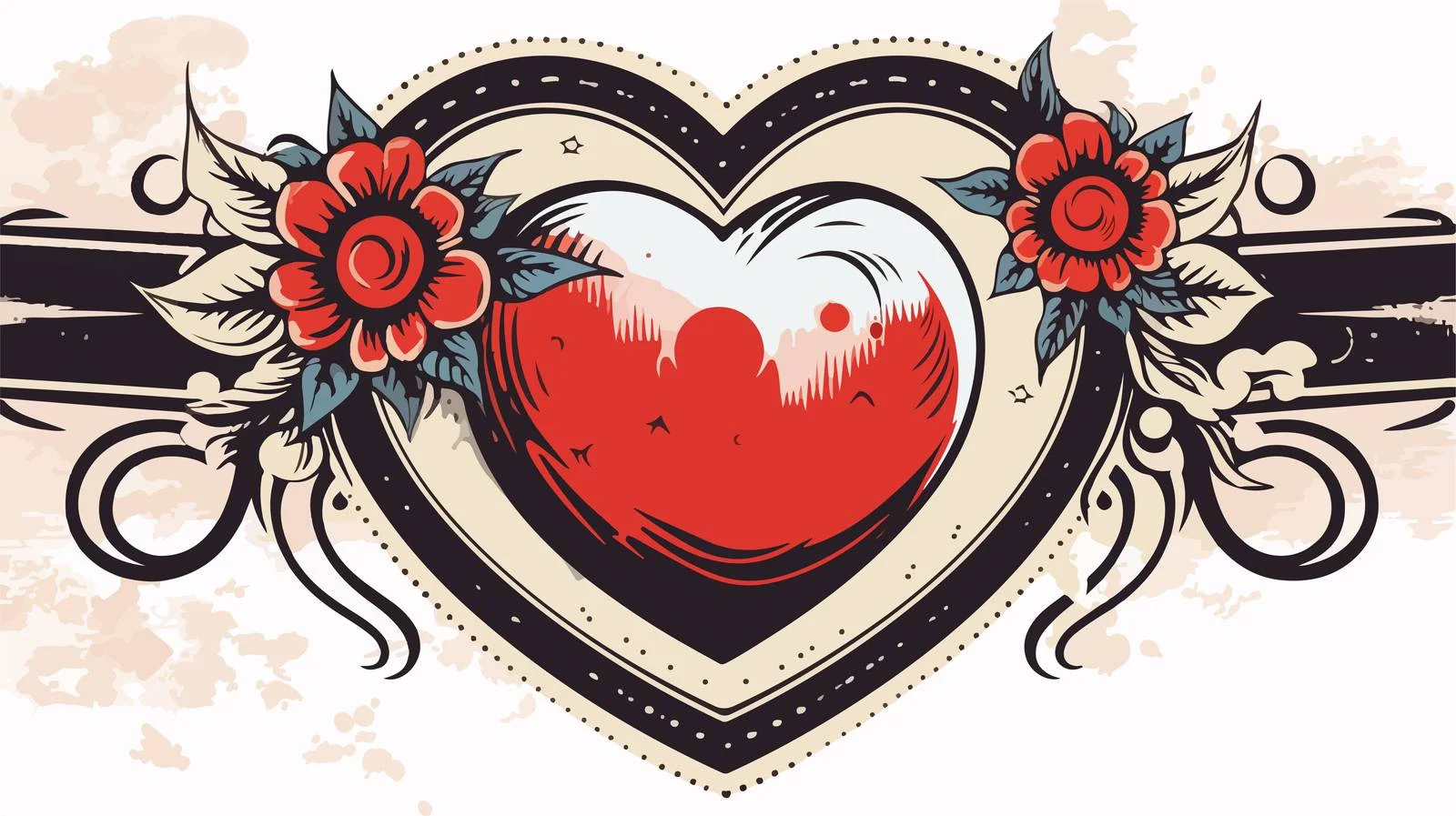 Distressed Sticker Tattoo Style — free download from Dotvec