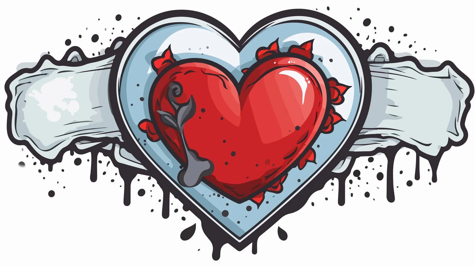 Distressed Sticker Tattoo Style Image — free download from Dotvec