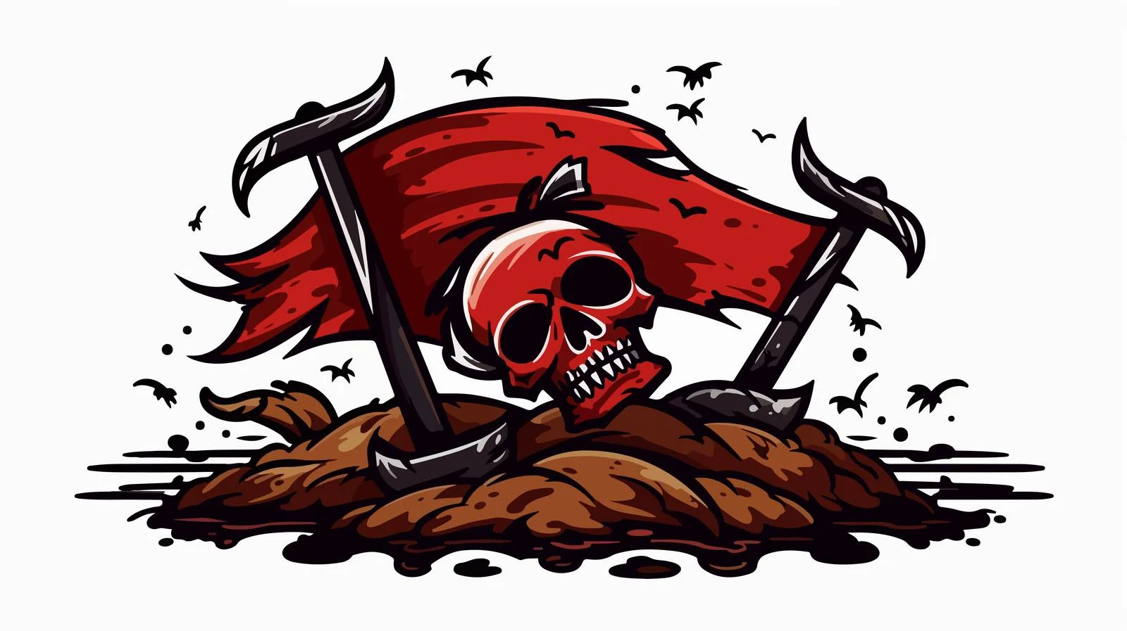 Pira Distressed Sticker Tattoo Icon — free download from Dotvec