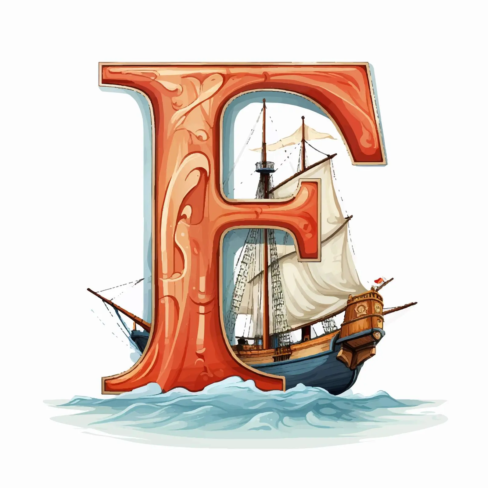 Letter H Illustrated Alphabet Worksheet — free download from Dotvec