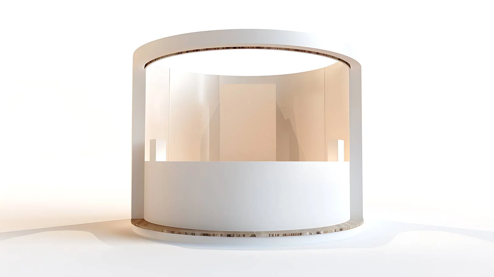 Circular Booth Background Material Isolation — free download from Dotvec