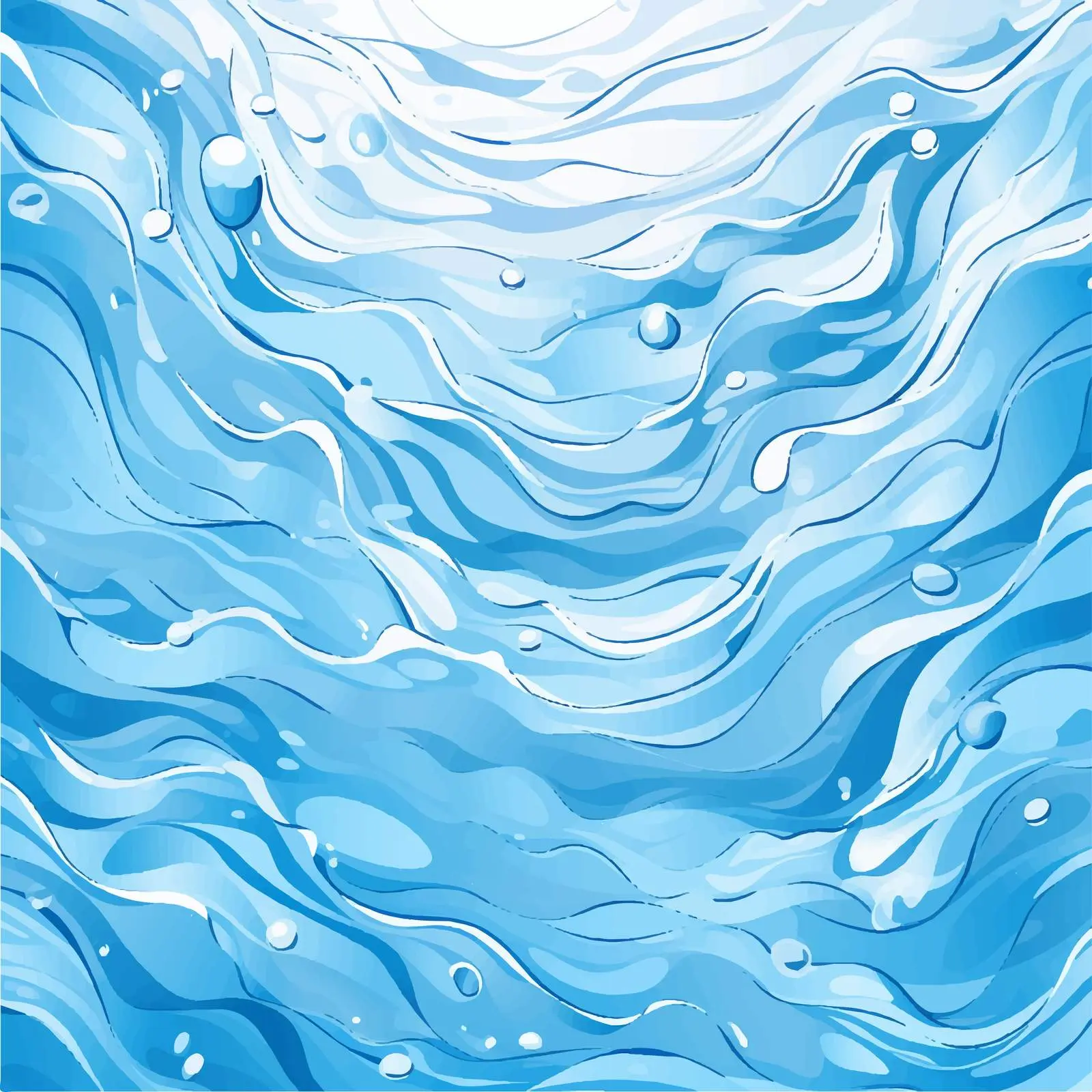 Blue Water Texture Vector Illustration — free download from Dotvec