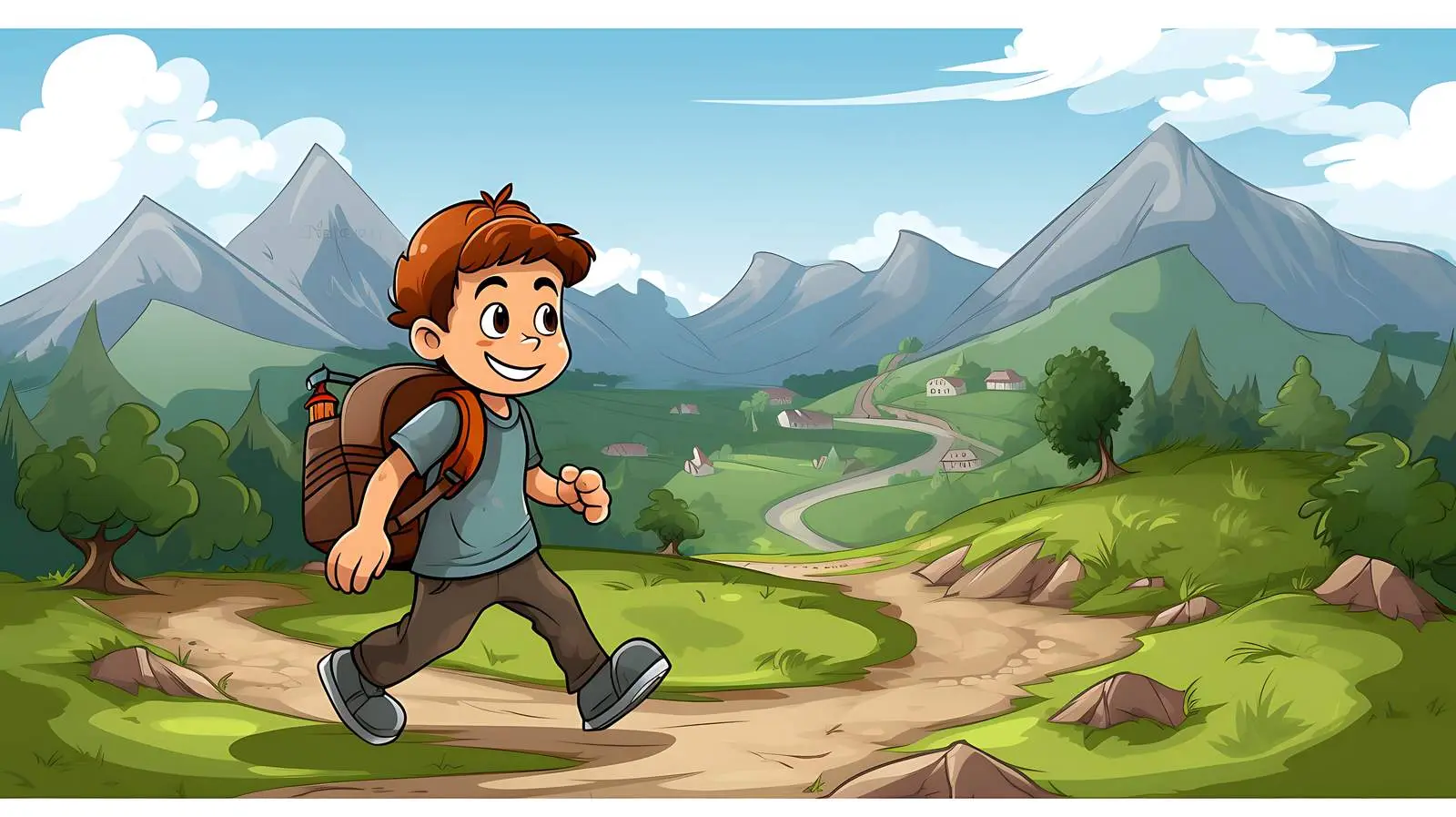 Adventure to Hills — free download from Dotvec