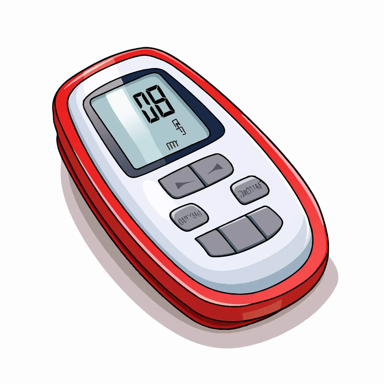 Glucose Meter Device for Blood Sugar Monitoring — free download from Dotvec