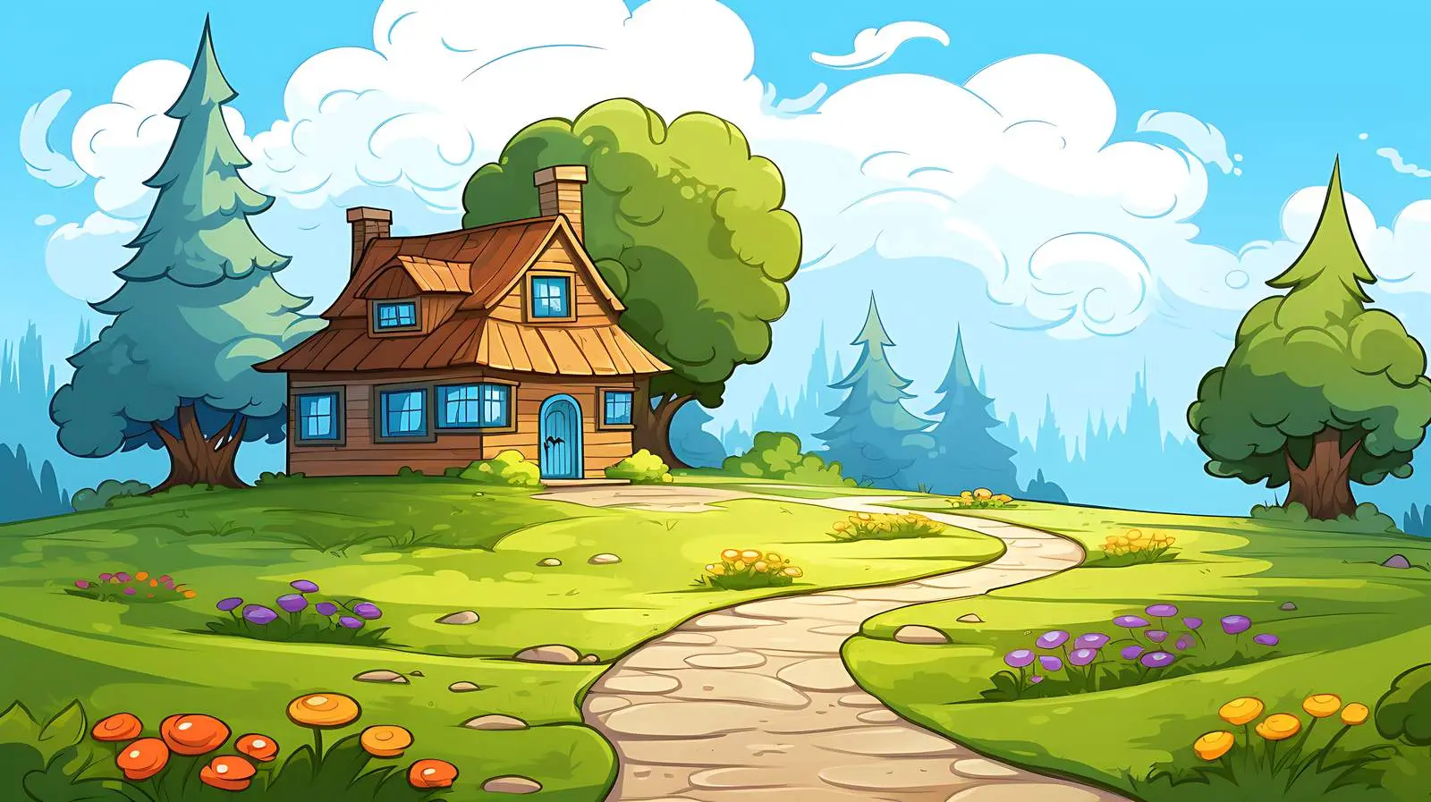 Serene House in Stunning Natural Surroundings — free download from Dotvec
