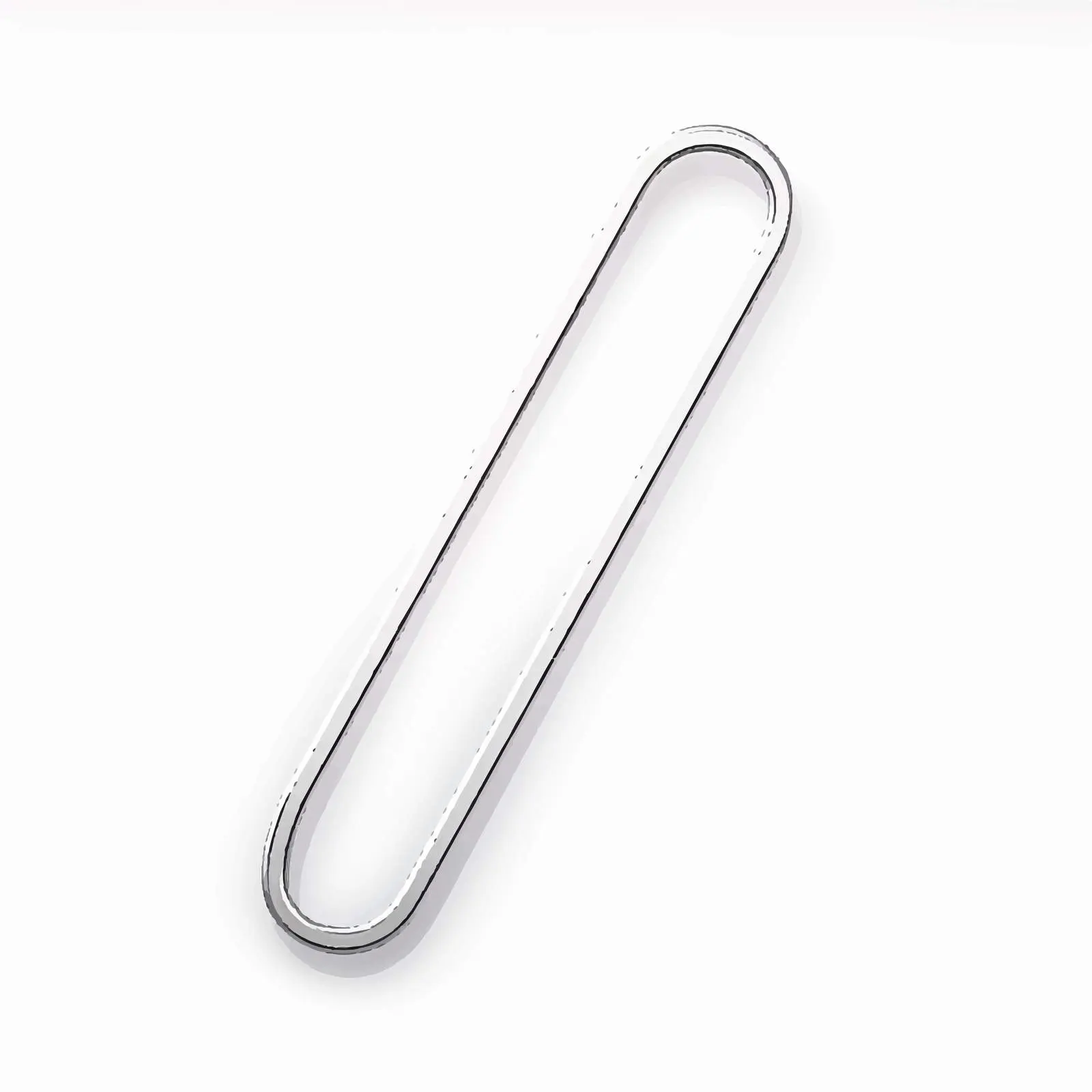 Cartoon Paper Clip Vector Illustration on White Background — free download from Dotvec