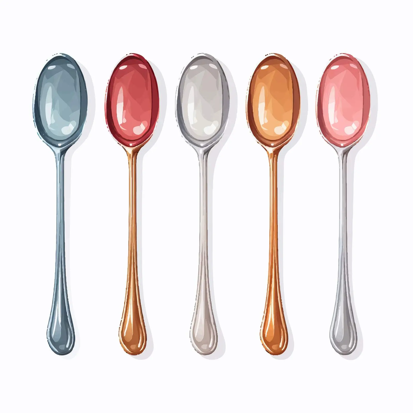 Spoon Illustration on White Background — free download from Dotvec