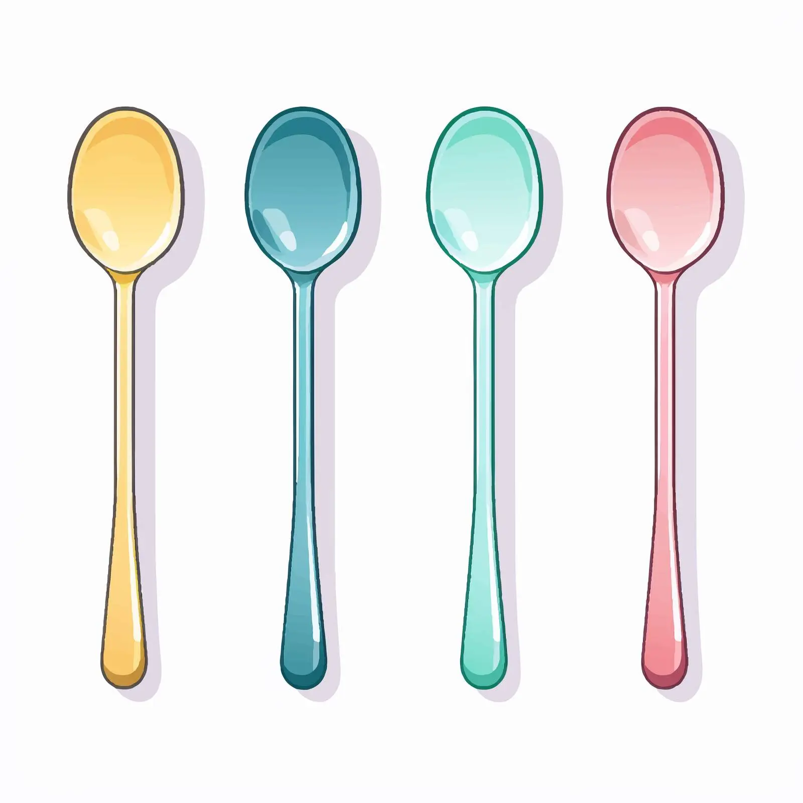 Spoon Illustration on White Background — free download from Dotvec