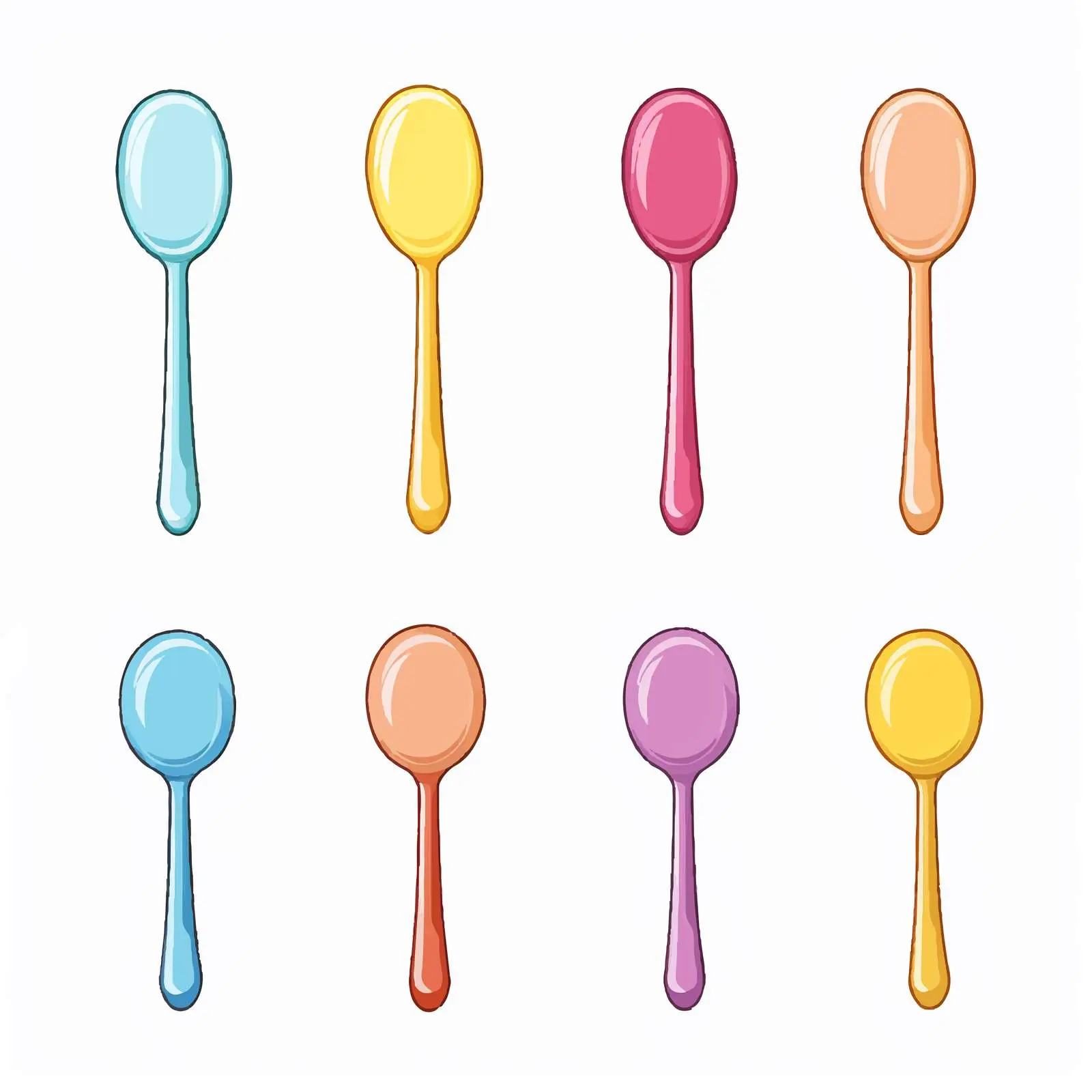 Spoon Illustration on White Background — free download from Dotvec