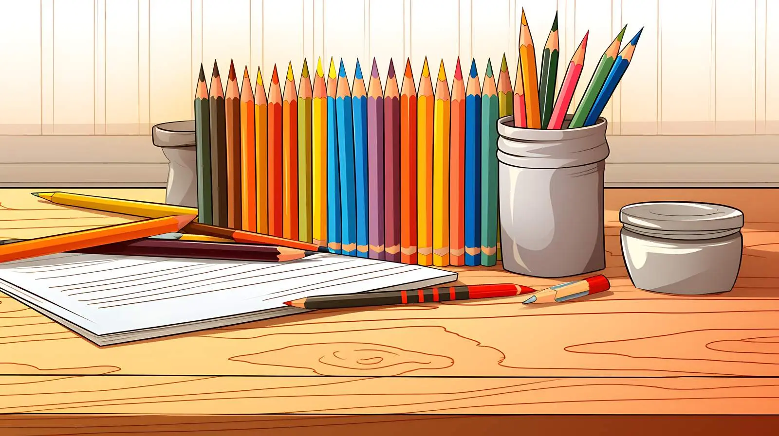 Artistic Workspace Setup — free download from Dotvec