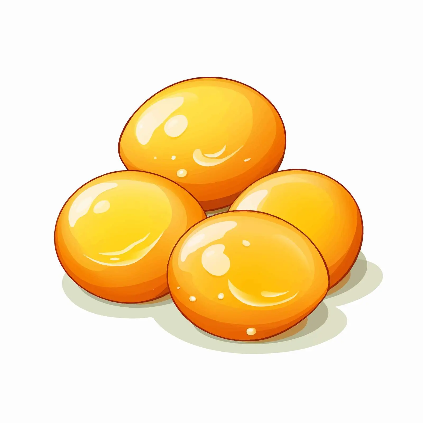 Eggs Illustration on White Background Vector — free download from Dotvec