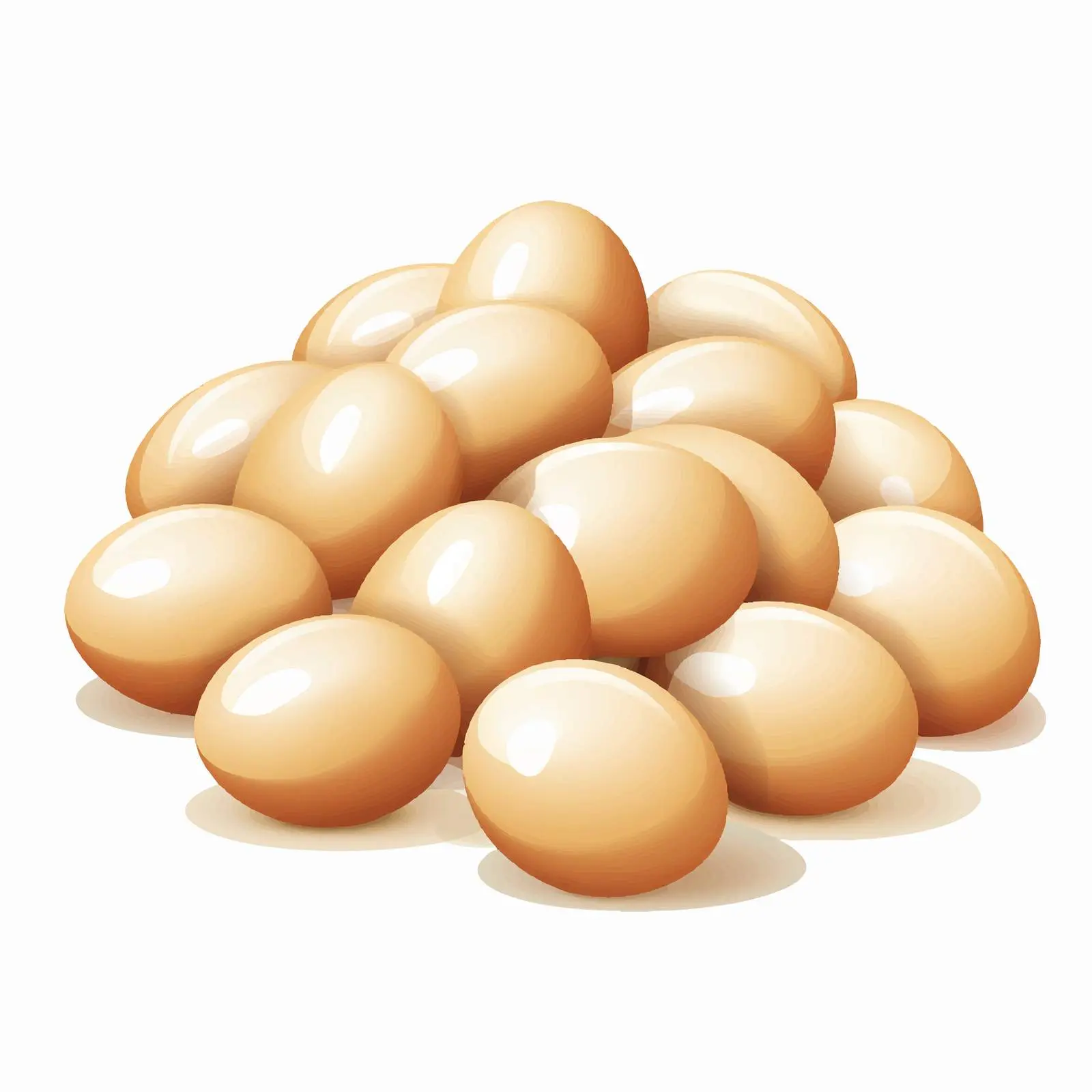 Eggs Illustration on White Background Vector — free download from Dotvec