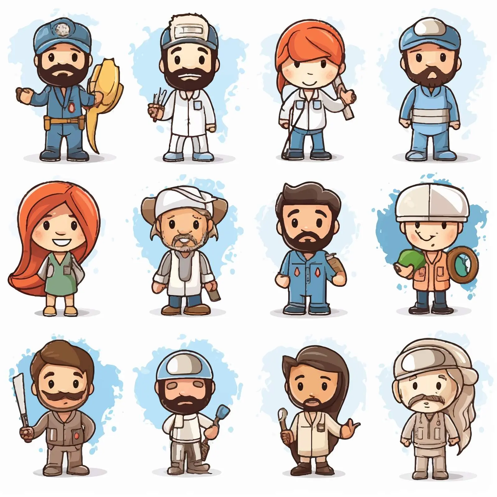 Global Job Opportunities Illustration in Cartoon Style — free download from Dotvec