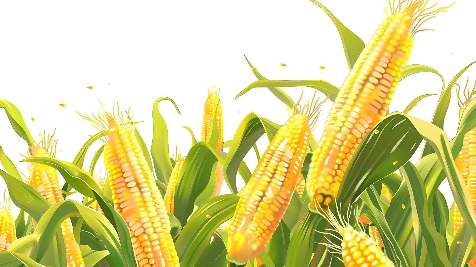 Close-up of Isolated Corn — free download from Dotvec
