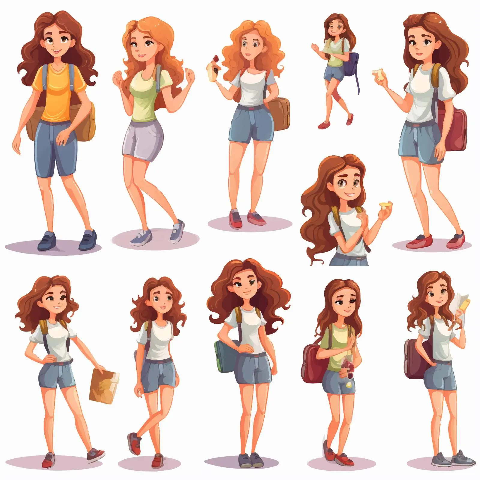 Young Women Engaging in Various Activities – free social interactions image from Dotvec