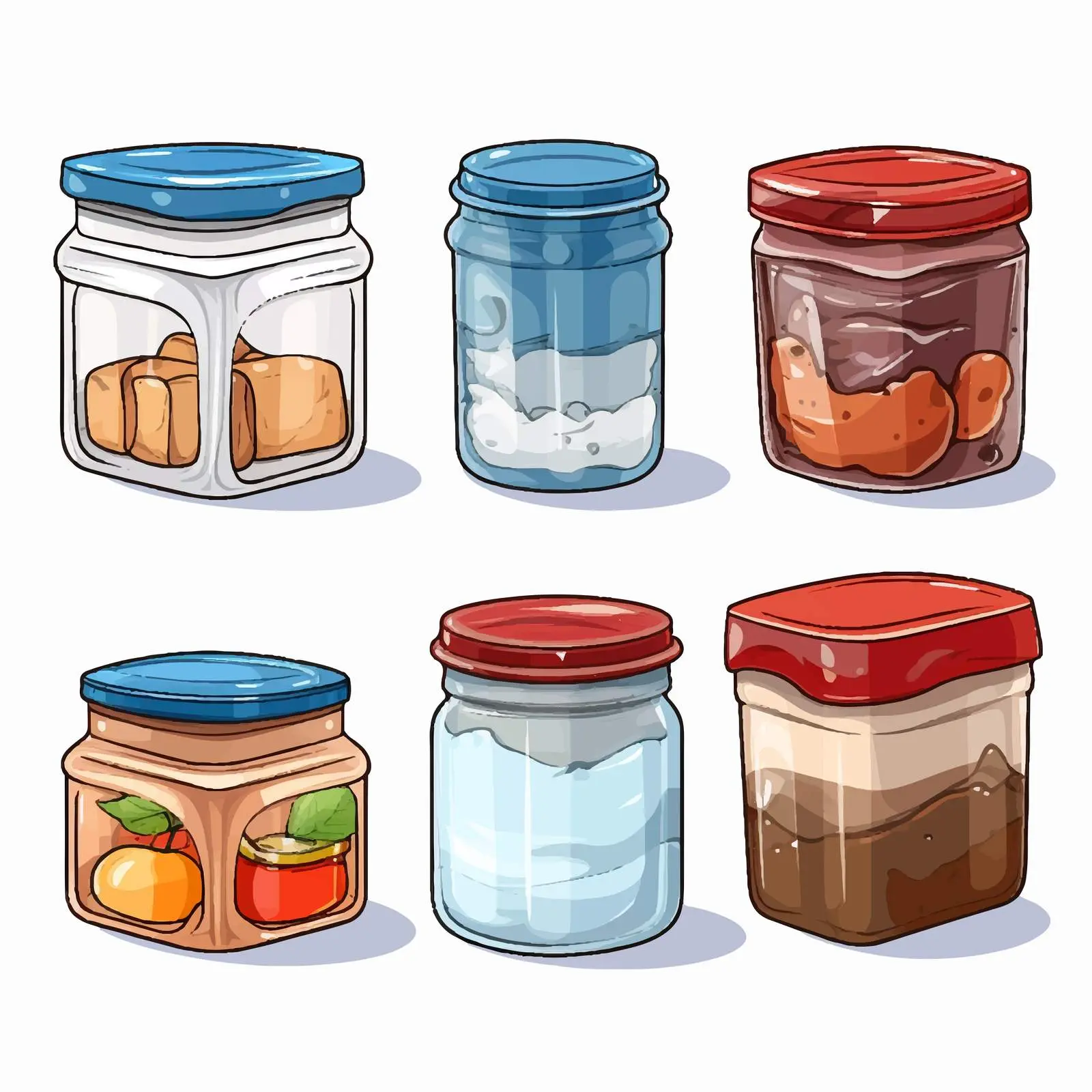 Diverse Packaging Types and Containers Illustration — free download from Dotvec