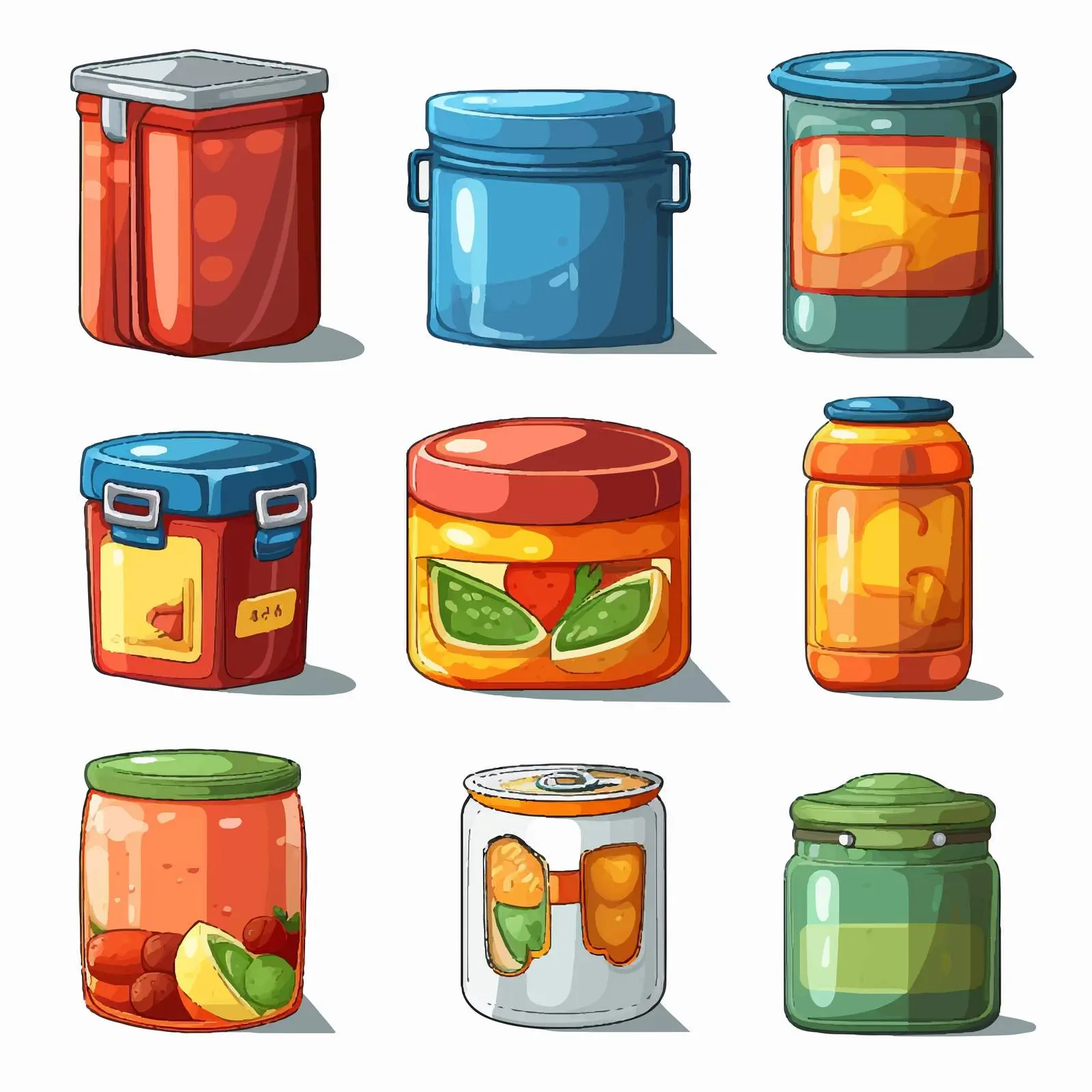 Variety of Packaging Vectors on White Background — free download from Dotvec