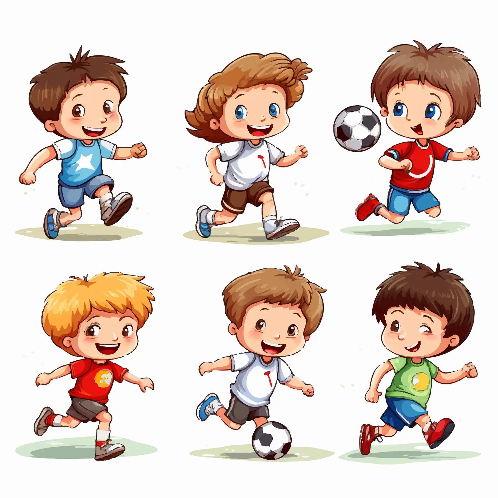 Kids Engaging in Various Sports Activities — free download from Dotvec