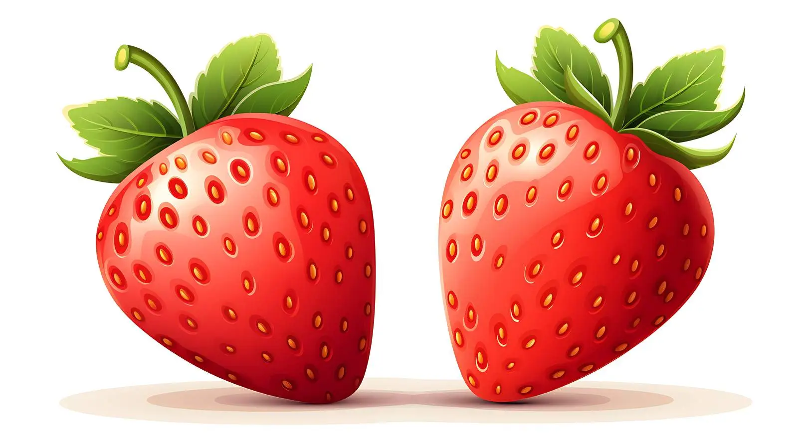 Delicious Strawberry Illustration — free download from Dotvec