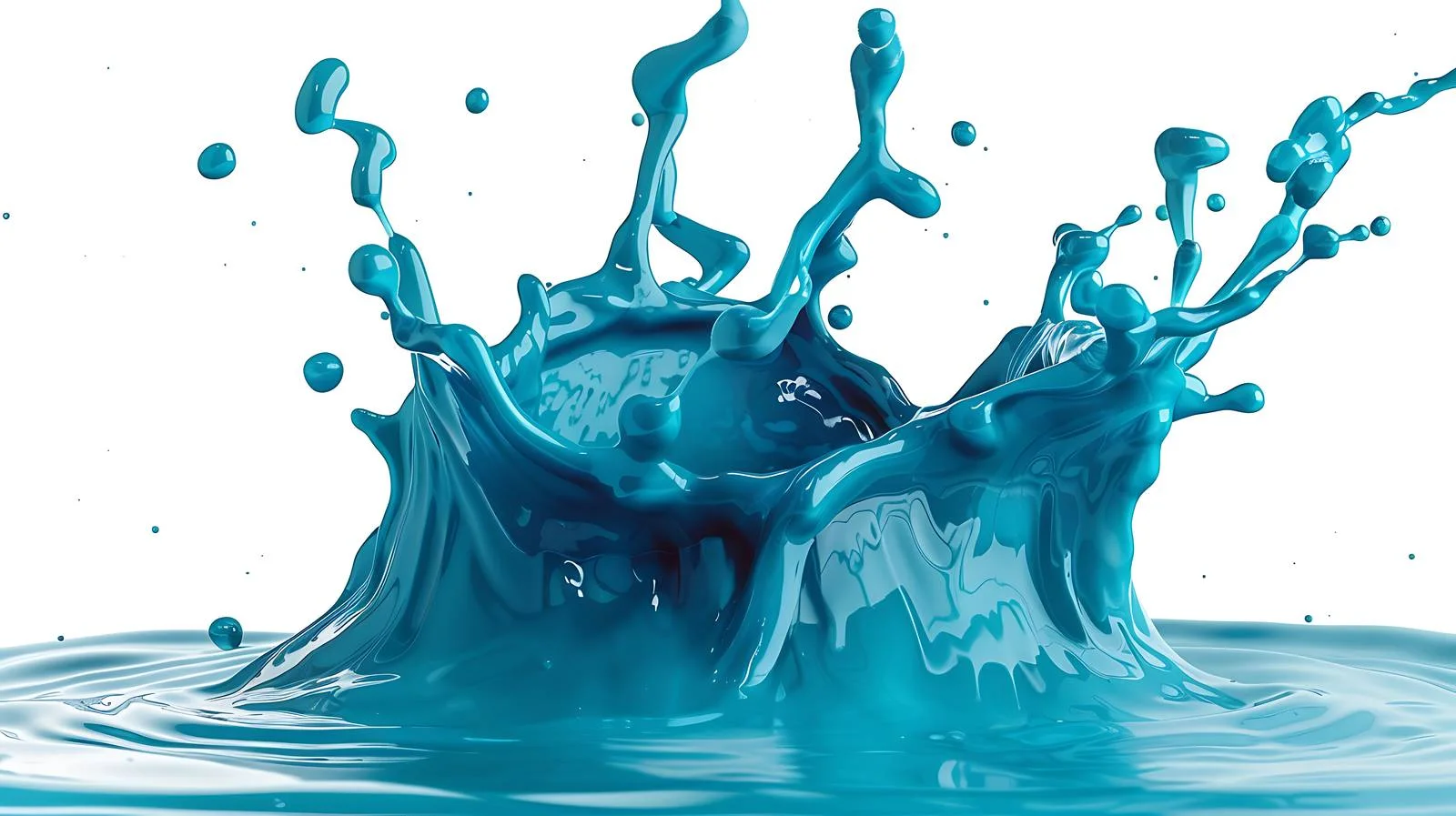 Splash Illustration on White Background — free download from Dotvec