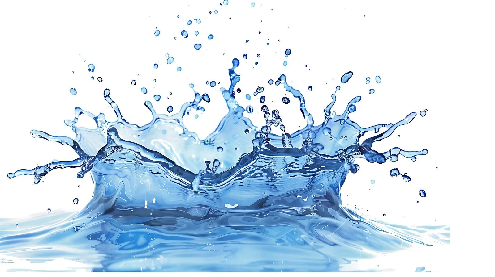 Abstract Splash Illustration on White Background — free download from Dotvec