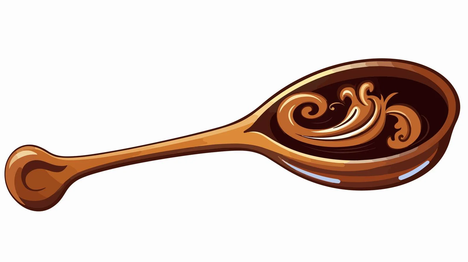Traditional Tattoo Style Ladle Illustration — free download from Dotvec