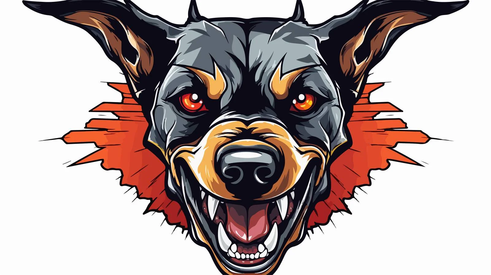 Traditional Tattoo Style Surprise Illustration — free download from Dotvec